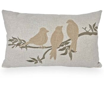 imagem de Almofada Viscose Chenille P�ssaros 35x52cm 980-03 - Catran