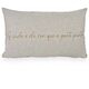 imagem do produto Almofada Viscose Frase Bordado Fino 32x52cm 980-09 - Catran