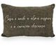 imagem do produto Almofada Viscose Frase Bordado Fino 32x52cm 980-11 - Catran