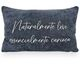 imagem do produto Almofada Viscose Frase Bordado Fino 32x52cm 980-13 - Catran