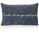 imagem do produto Almofada Viscose Frase Bordado Fino 32x52cm 980-15 - Catran