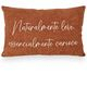 imagem do produto Almofada Viscose Frase Bordado Fino 32x52cm 980-16 - Catran
