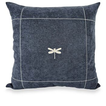 imagem de Almofada Viscose Lib�lula Bordado Fino 52x52cm 980-23 - Catran