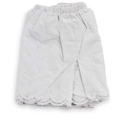 Babado/Saia King Troca Fácil Delicata Branco
