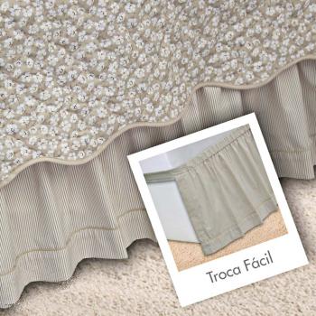 imagem de Babado/Saia Solteiro Troca Facil Mykonos - Artelass�