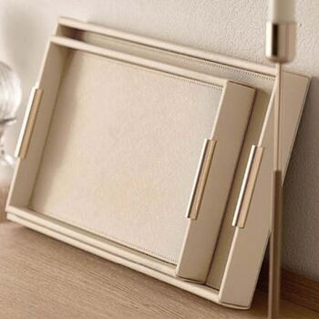 imagem de Bandeja Decorativa Madeira 18232 Pequena - Catran