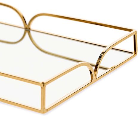 imagem do produto Bandeja Decorativa Metal 20724 Pequena - Catran