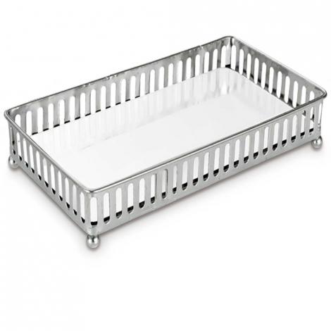 imagem do produto Bandeja Decorativa Retangular Metal 08158 - Catran