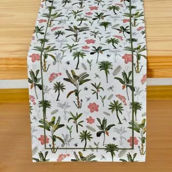 imagem de Caminho de Mesa Palmier 40x140cm - Catran