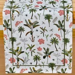 Caminho de Mesa Palmier 40x140cm Estampado