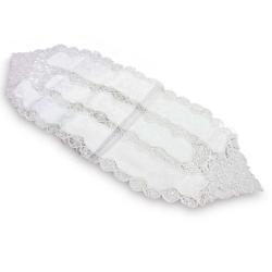 Caminho de Mesa Retangular 40x135cm 2220 Branco