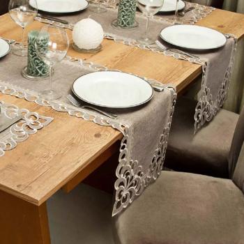 imagem de Caminho de Mesa Retangular 40x140cm Rechilie - Catran