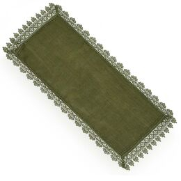 Caminho de Mesa Retangular 40x170cm 4535 Verde