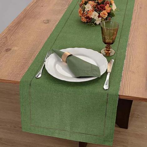 imagem do produto Caminho de Mesa Retangular 40x180cm Glamour Liso - Catran