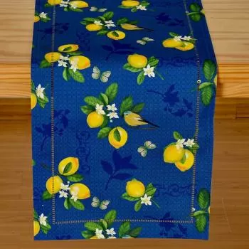 imagem de Caminho de Mesa Retangular 40x180cm Glamour Sicilia - Catran