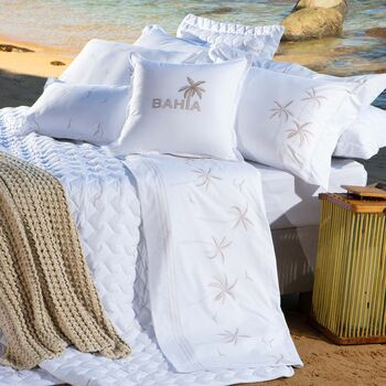 imagem de Capa de Almofada Avulsa 200 Fios Trancoso P�ssaros 35x60cm - Naturalle Fashion