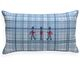 imagem do produto Capa de Almofada Bordada Mini London 35x60cm - Naturalle Fashion
