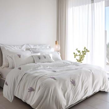 imagem de Capa de Edredom (Duvet) Extra Queen 300 Fios Lavanda - Marken Fassi