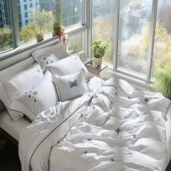 imagem de Capa de Edredom (Duvet) King 300 Fios Borboleta - Marken Fassi