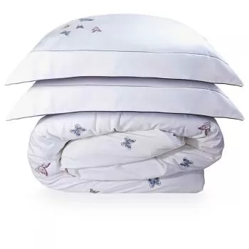 imagem de Capa de Edredom (Duvet) King 300 Fios Borboleta - Marken Fassi