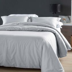 Capa de Edredom (Duvet) King 300 Fios Satinée Prata/4395