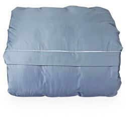 Capa de Edredom (Duvet) King 400 Fios Ajour Azul Nud