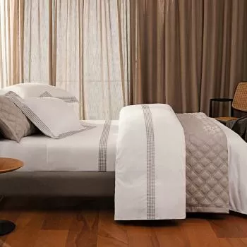 imagem de Capa de Edredom (Duvet) King com Fronhas 300 Fios Brick - By The Bed