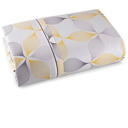 Capa de Edredom (Duvet) King com Fronhas 300 Fios Henge Estampado