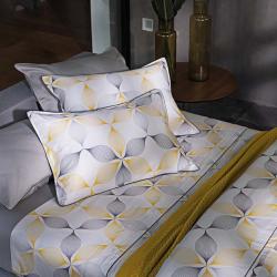 Capa de Edredom (Duvet) King com Fronhas 300 Fios Henge Estampado