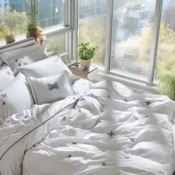 imagem de Capa de Edredom (Duvet) Queen 300 Fios Borboleta - Marken Fassi