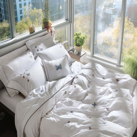 imagem do produto Capa de Edredom (Duvet) Queen 300 Fios Borboleta - Marken Fassi