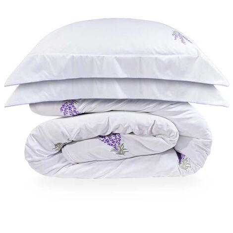 imagem do produto Capa de Edredom (Duvet) Queen 300 Fios Lavanda - Marken Fassi