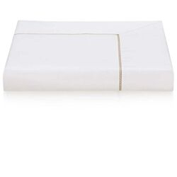 Capa de Edredom (Duvet) Queen 300 Fios Portello Branca/Legno
