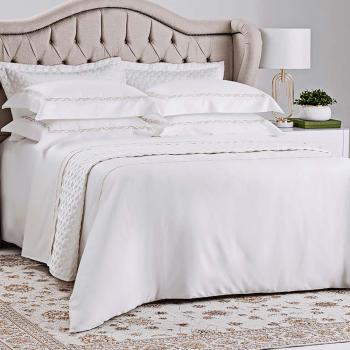 imagem de Capa de Edredom (Duvet) Queen 600 Fios Delicat Cadre - Plumasul