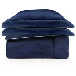 Capa de Edredom (Duvet) Queen com Fronhas 300 Fios Constantine Marinho