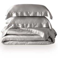 Capa de Edredom (Duvet) Queen com Fronhas 400 Fios Bambú Bali Fend Stone/702