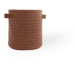 Cesto Tricot Andorra Grande 35x33cm Latte/9763