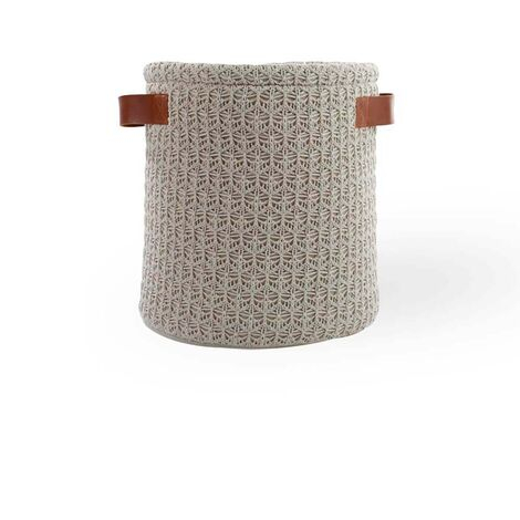 imagem do produto Cesto Tricot Andorra Mdio 28x27cm - Catran