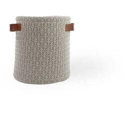 Cesto Tricot Andorra Médio 28x27cm Nuvem/1