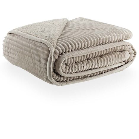 imagem do produto Cobertor Casal 400g Sherpa Flannel Blanket Lugano - Kacyumara