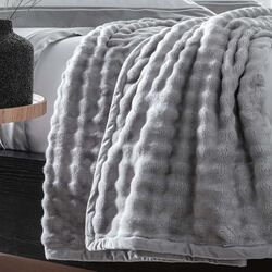 Cobertor Casal Blanket Courchevel  Cinza/3643