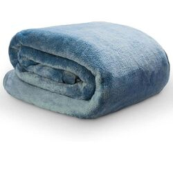 Cobertor Casal Neo Flannel 600g Marinho/3593