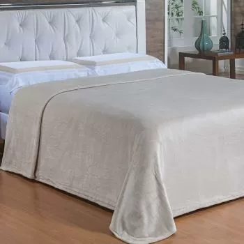 imagem de Cobertor Casal Toque de Seda NC Liso - Niazitex