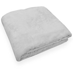 Cobertor Casal Toque de Seda NC Liso Branco