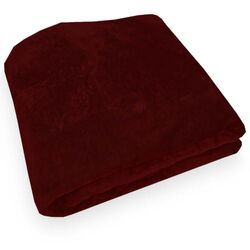 Cobertor Casal Toque de Seda NC Liso Vinho