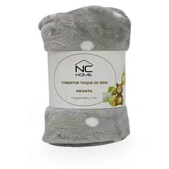 imagem de Cobertor Infantil Toque de Seda Poá - Niazitex