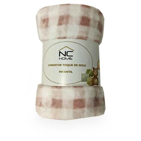 imagem do produto Cobertor Infantil Toque de Seda Xadrez - Niazitex