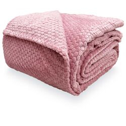 Cobertor King Comfort Colmeia Rosa