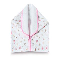 Cobertor Malha Estampada Baby Sac Rosa