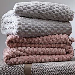 Cobertor Queen 320g Toque Seda Blanket Zurich Prata/3569